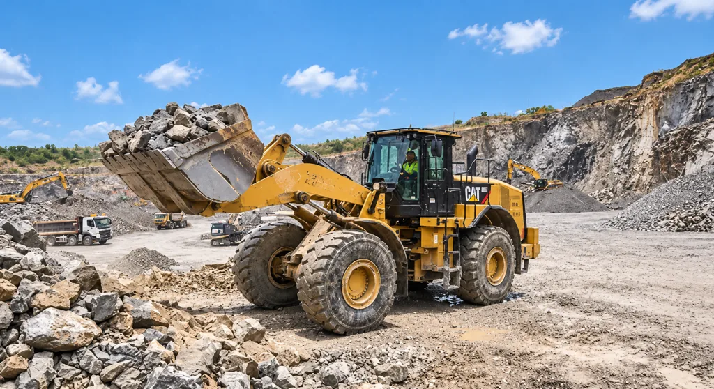 Front-end loaders for plant hire
