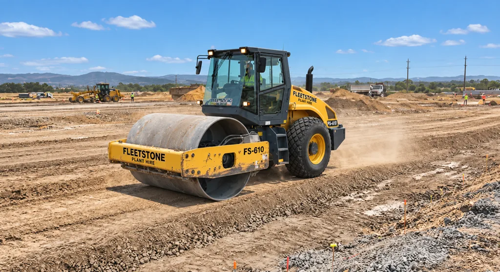 Rollers & compactors for plant hire